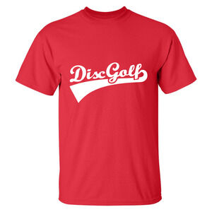 Disc Golf T Shirt DISCGOLF LOGO Discgolfer Discgolfing Shirt